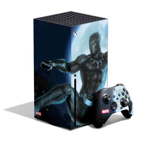 Marvel Black Panther Jumping Through Air Xbox Series X Skins